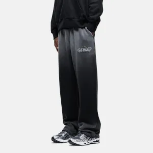 Relaxed Comfort Wear Alaska Gradient Black Sweatpants