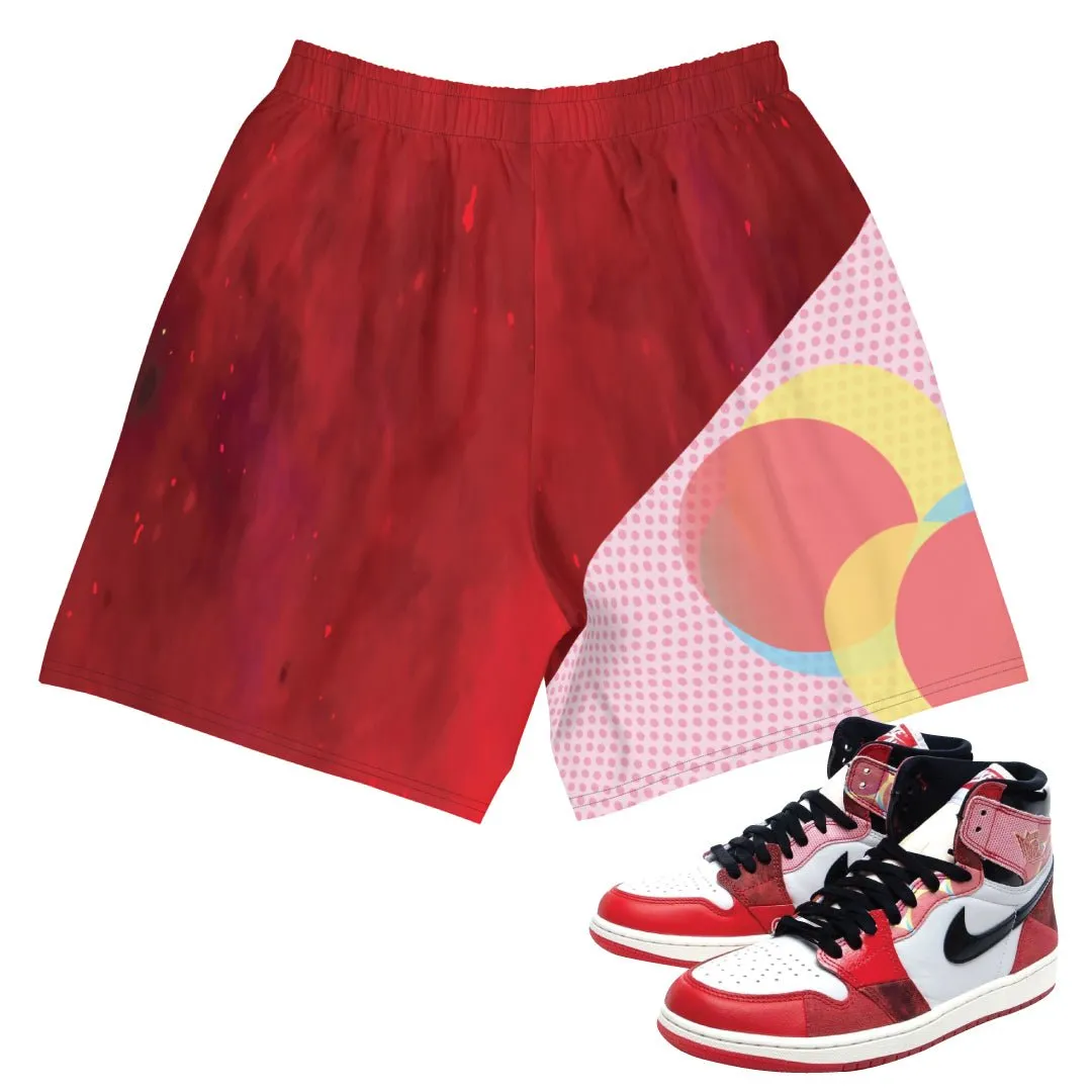 Fashion Forward corduroy shorts Retro 1 Spider-Verse Shorts