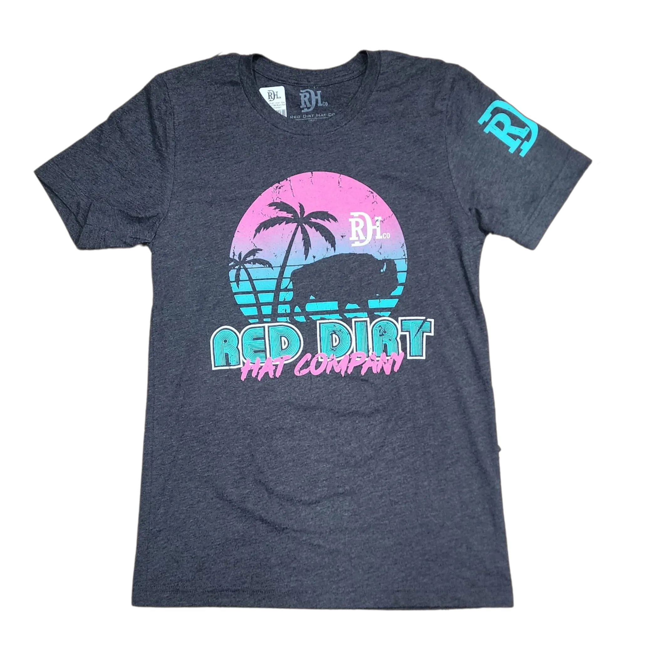 Red Dirt Hat Co. "Miami Buffalo" T-Shirt Effortless Fashion