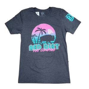 Red Dirt Hat Co. "Miami Buffalo" T-Shirt Effortless Fashion