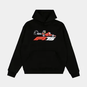 product birthday joy F1 x Snoopy Peanuts Pit Crew Pullover Mens Hoodie (Black/Red)