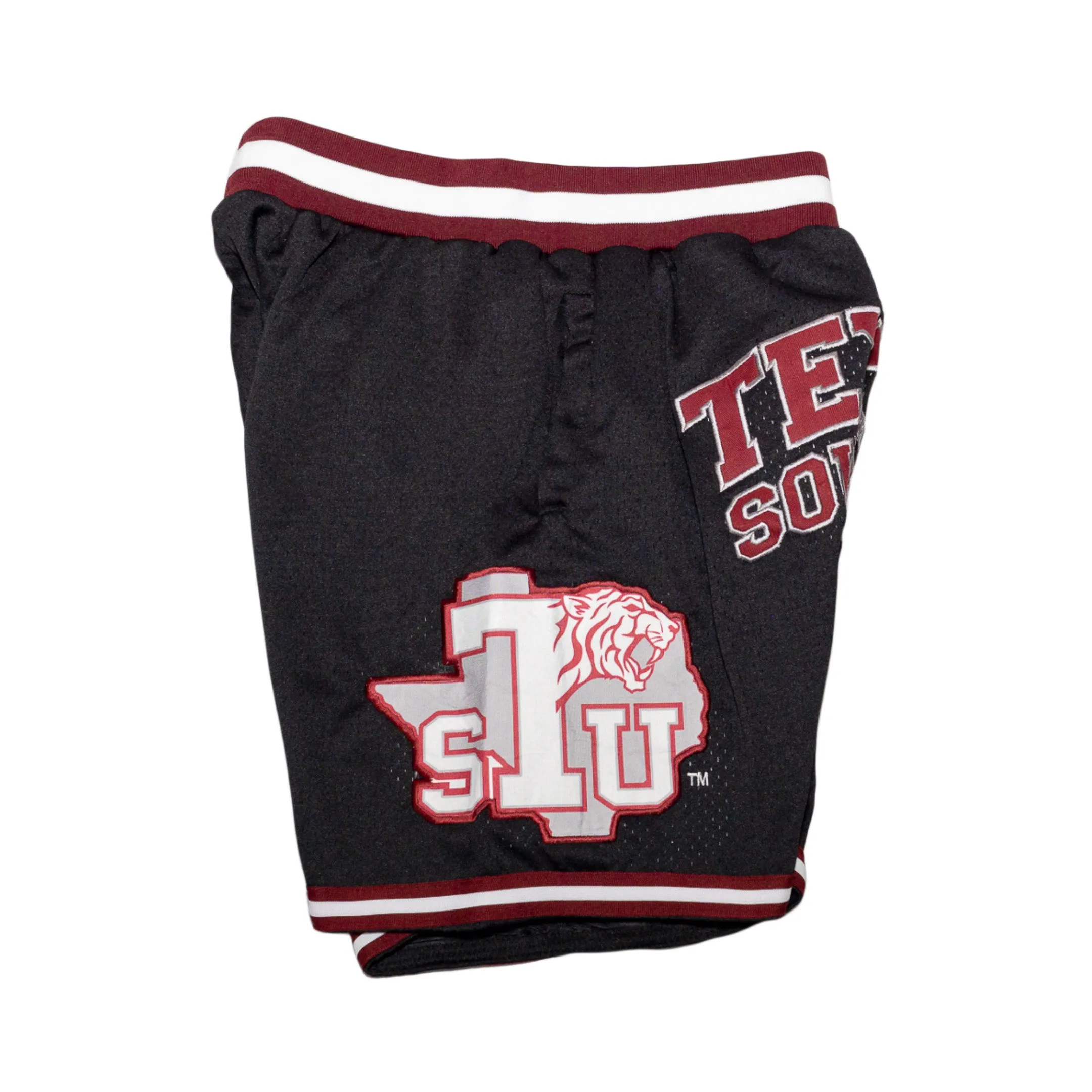 Classic Appeal Sleek Shape Texas Southern BASKETBALL SHORTS Black 1.0