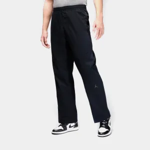 Essentials Woven Trousers Mens Pants (Black) ElasticWaist
