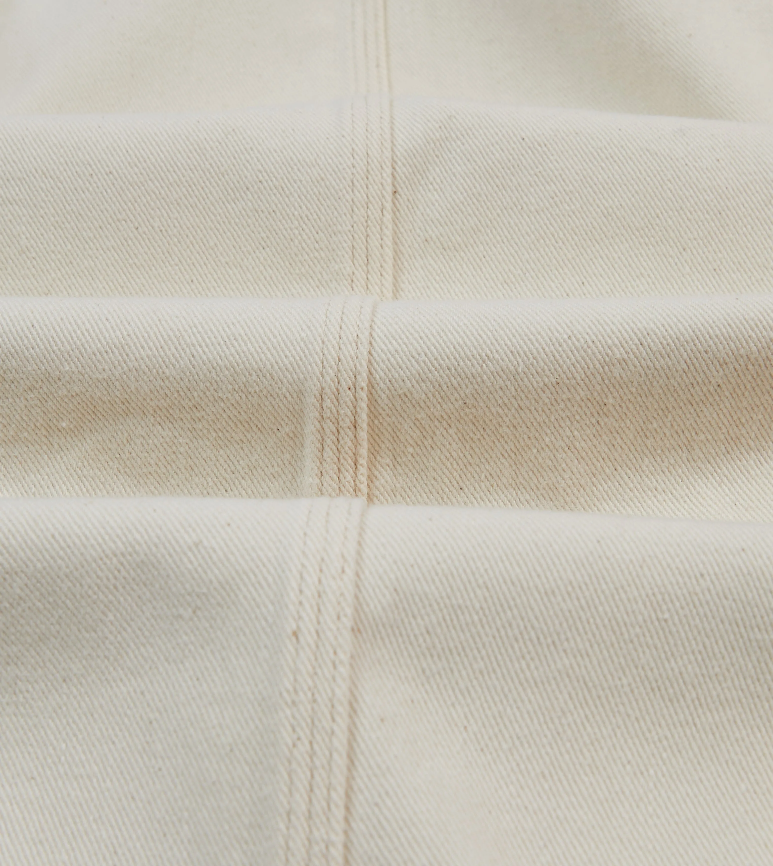 Ecru Denim Welder Jacket Casual Trend Windproof Thermal Shell