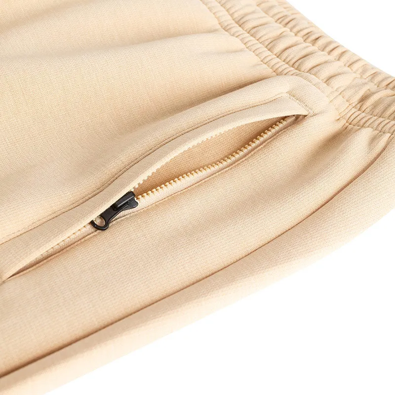 Anta Kai Sweatpants Beige Sporty Fit