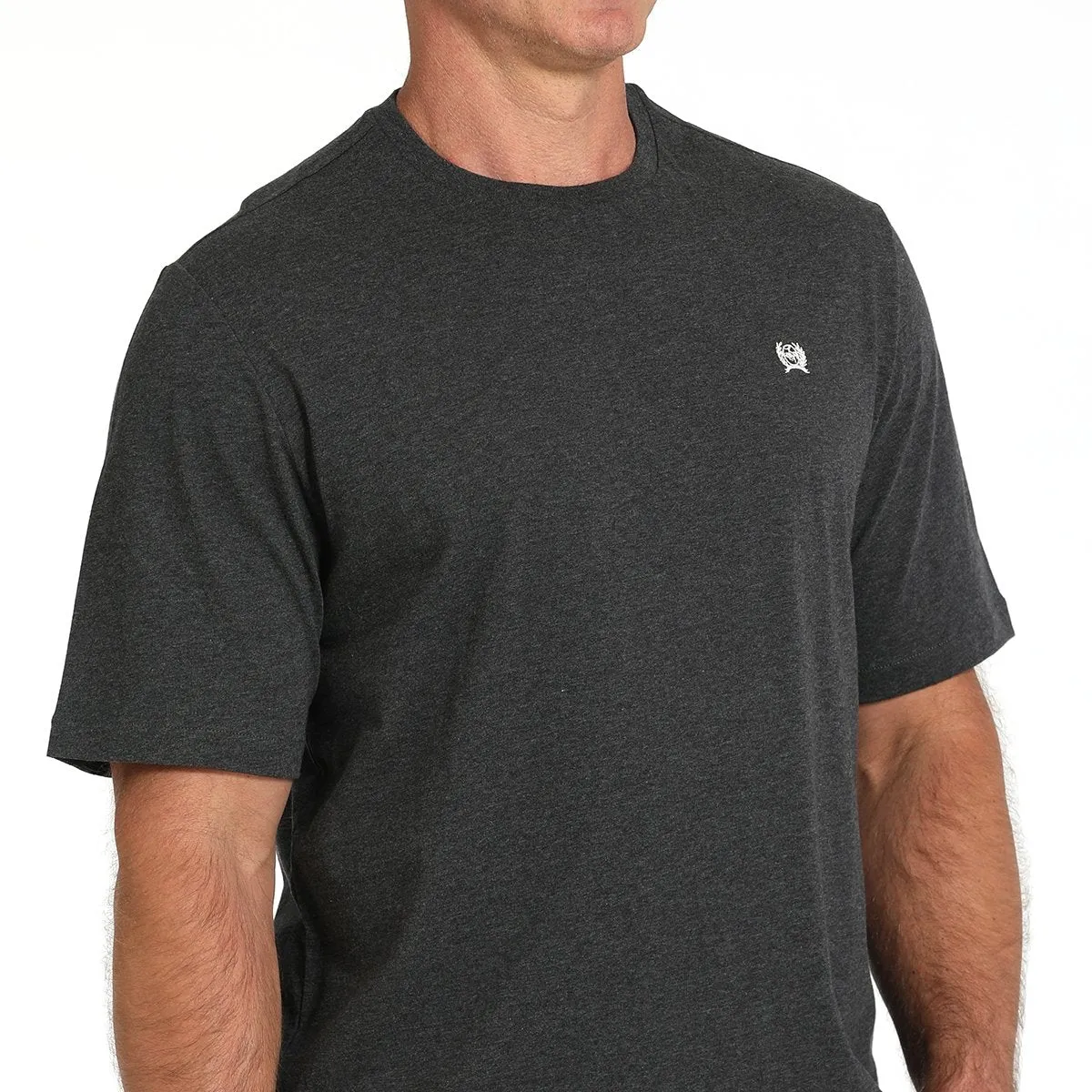 Wedding Cinch Men's Solid Logo Tee in Black