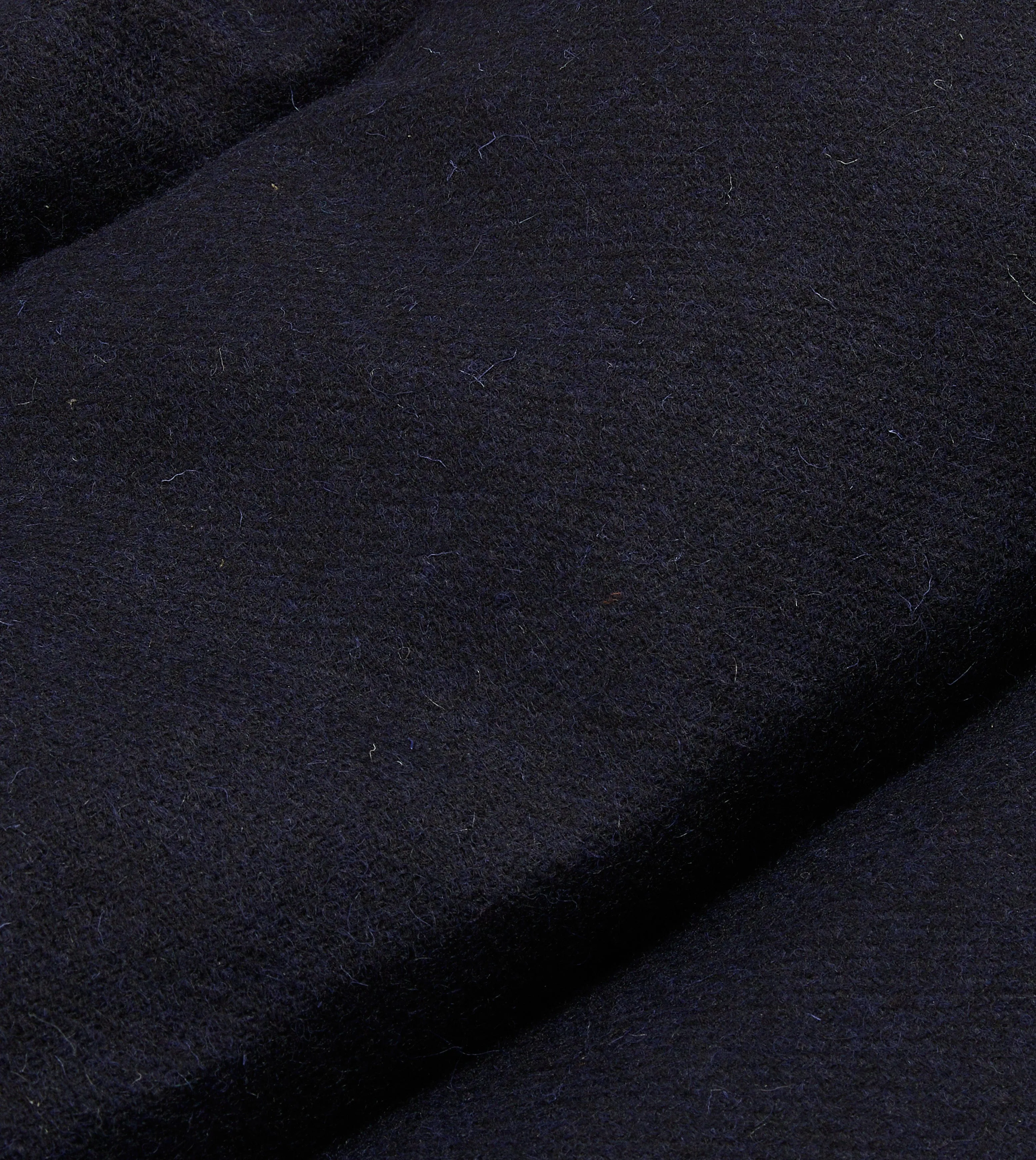 Rocky Mountain Featherbed for Drake's Navy Harris Tweed Leather Christy Down Jacket UltraQuietMaterial Quick drying material