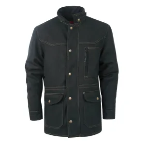 STS Ranchwear Men's Grandale Jacket in Black Fade Resistant Dye Daily Wear Jacket