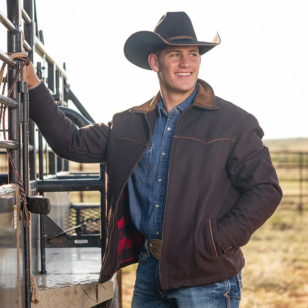 Anti Pilling Surface STS Ranchwear Men's Wooly Jacket