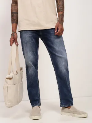 Everyday Piece Men's Blue Solid Straight Fit Jeans