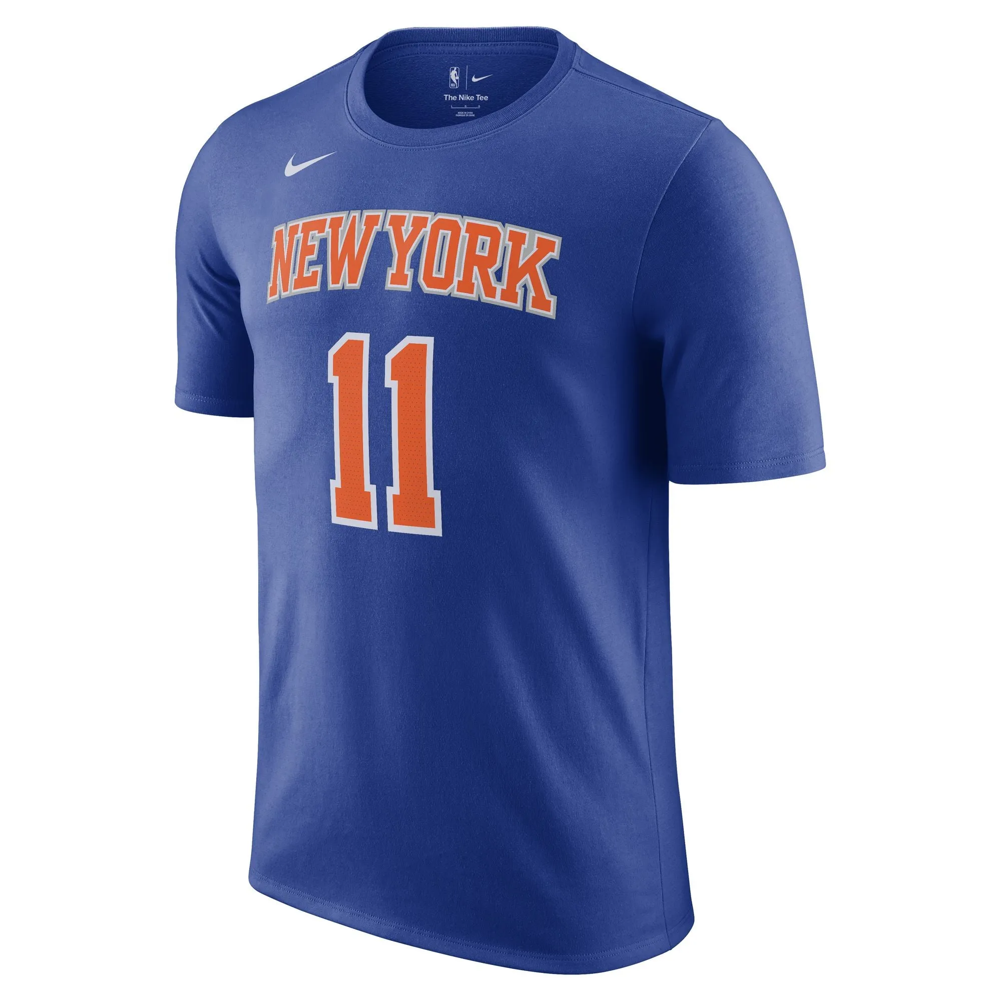 Ultra Soft Weave Jalen Brunson New York Knicks Men's Nike NBA T-Shirt
