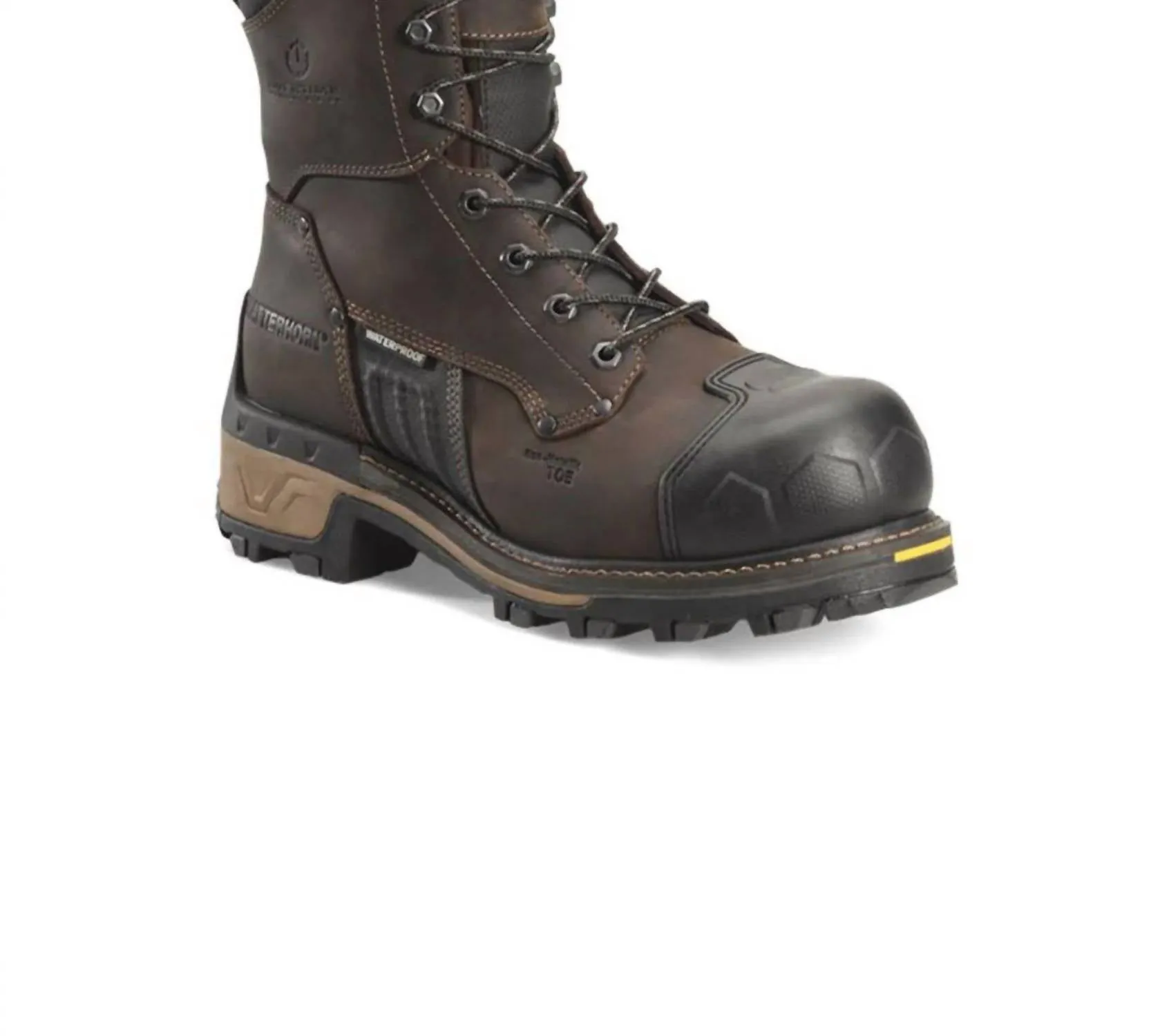 Men's Matterhorn Maximus 2.0 Composite Toe Logger Boots In Brown Always Fit