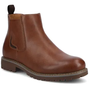 Fine Detail Versatile Outfit Vance Men's Osmond Round Toe Chelsea Boot