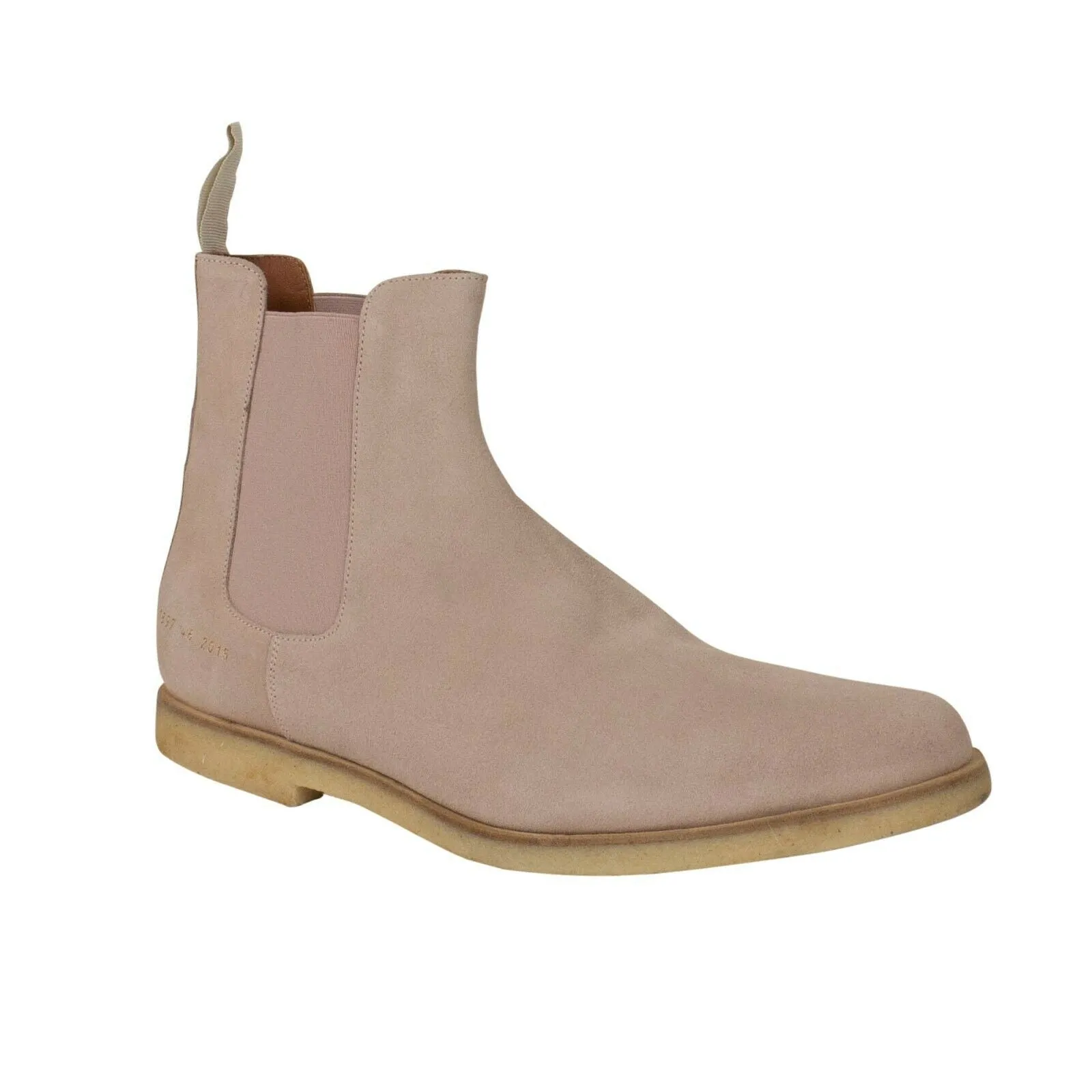 synthetic material SUEDE 'CHELSEA' BLUSH ANKLE BOOTS