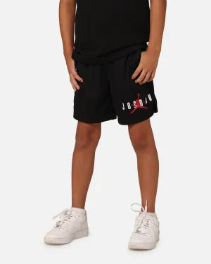 Jordan Kids' Essentials Graphic Mesh Shorts Black factory work