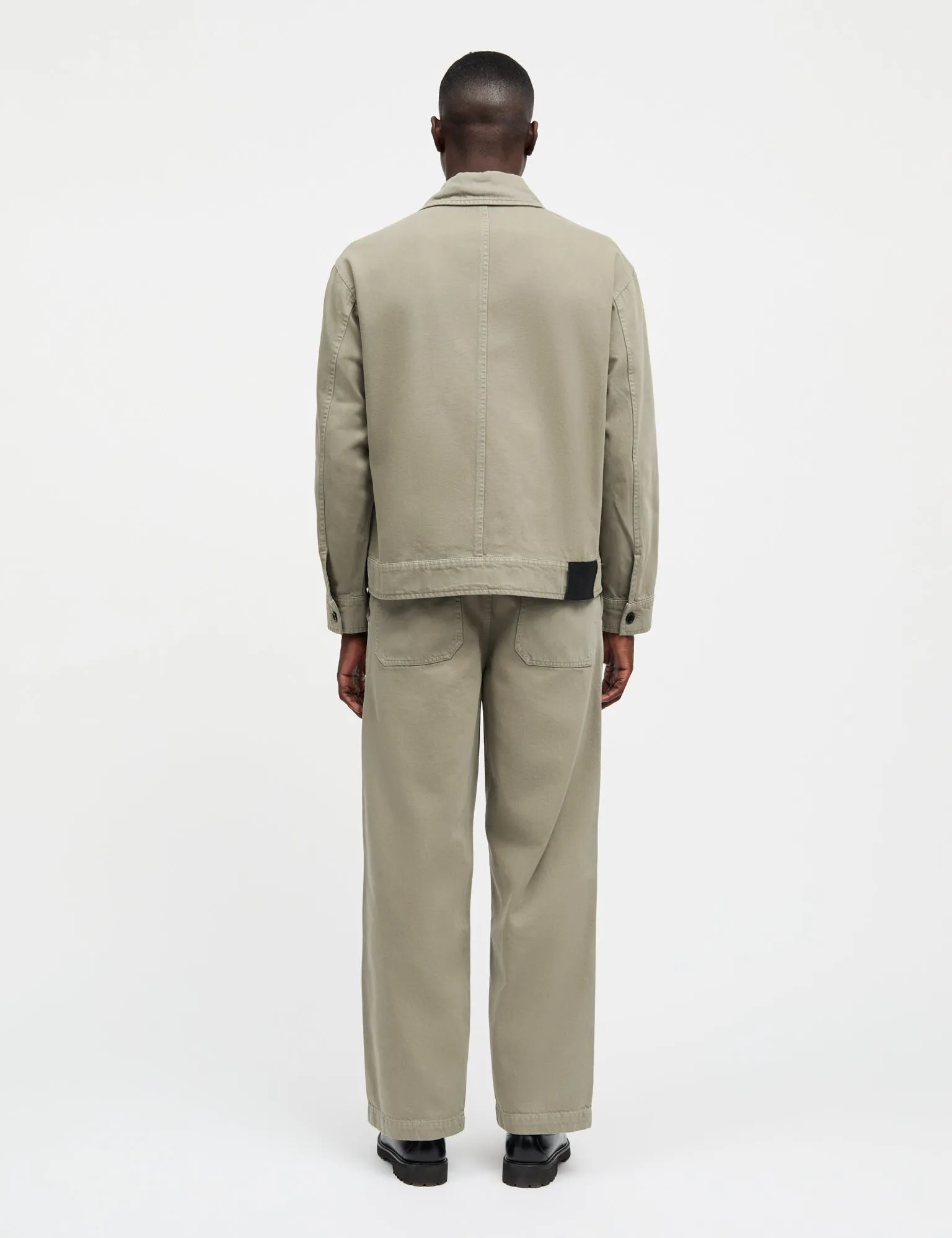 No Static Sunset Twill Miles Jacket, Silver Sage