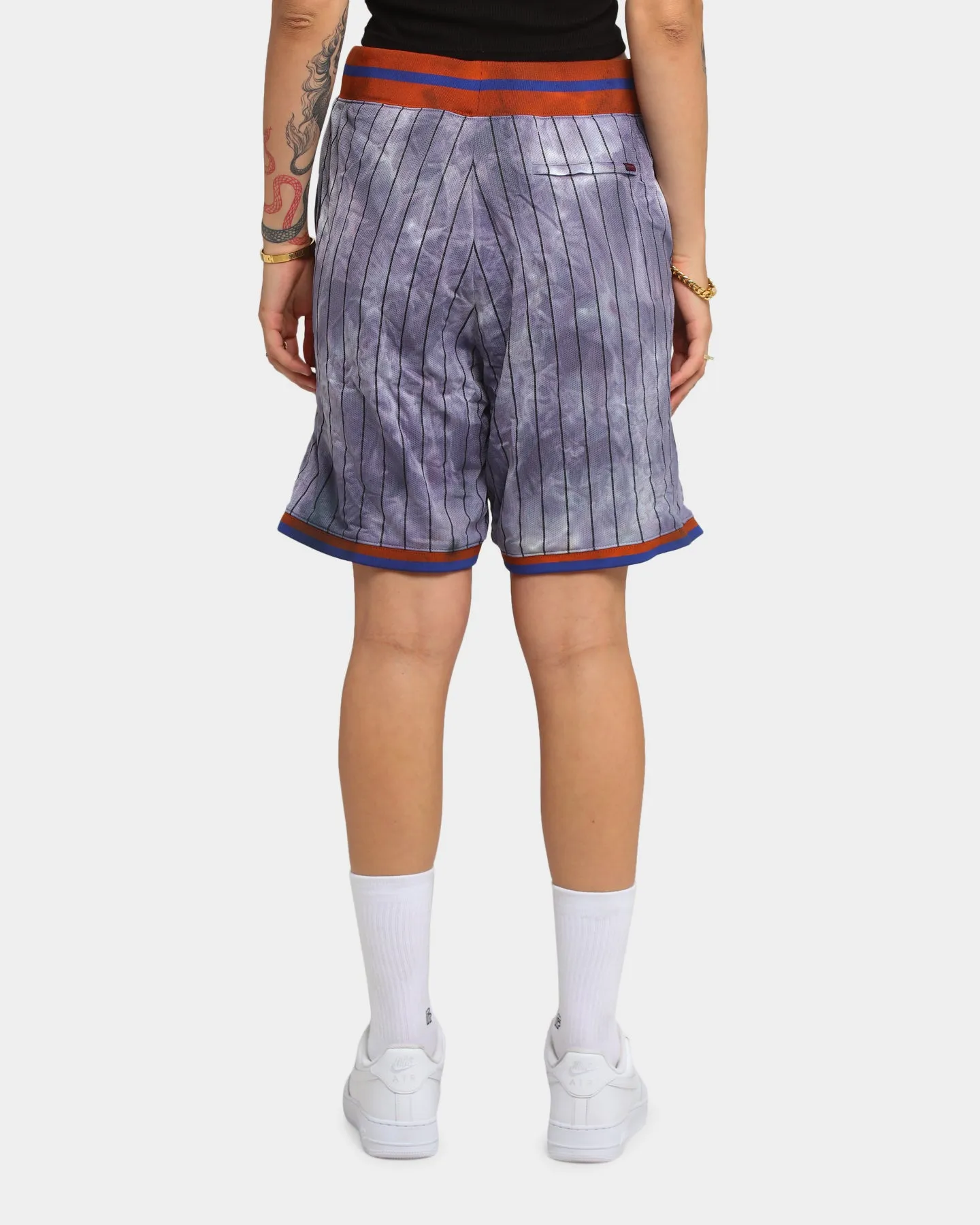 Supreme Dyed Basketball Shorts Royal high waisted Flexible Comfort Wear