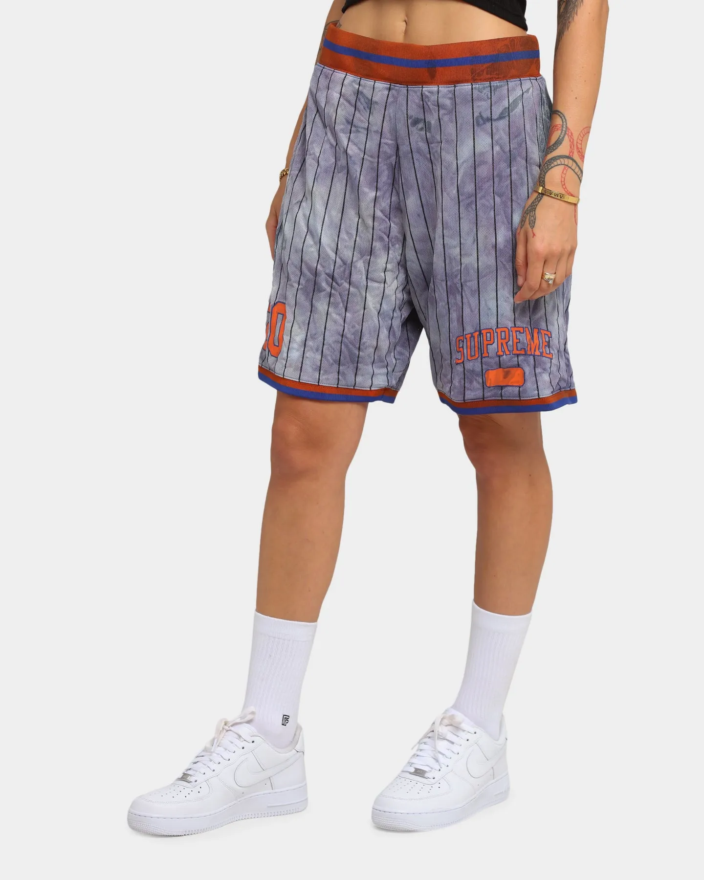 garden party wear Supreme Dyed Basketball Shorts Royal