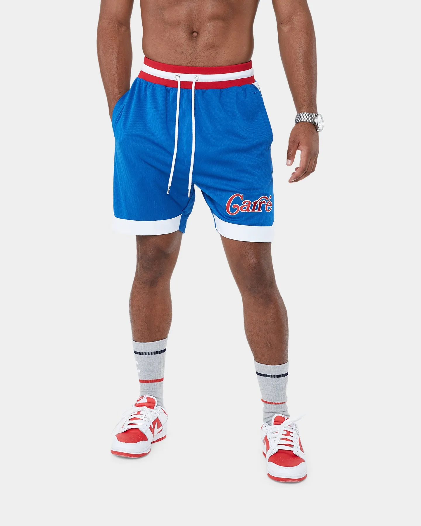 Carre Volle Ball Short Blue Cotton shorts Flexible Fit Wear