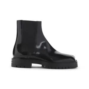 Hero Mode Tabi County Chelsea Black Calf Leather Boots