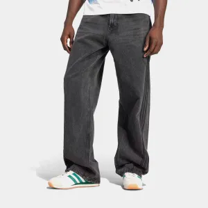 Adilenium Season 3 Loose Fit Denim Mens Pants (Black) Twill Weave Texture Breathable layers