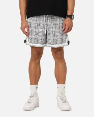 Versatile Layering XXIII Textured Ball Shorts Navy/Cream