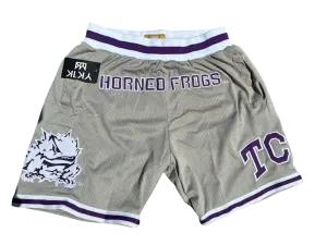 Gift Idea Everyday Ease TCU Basketball Shorts GREY