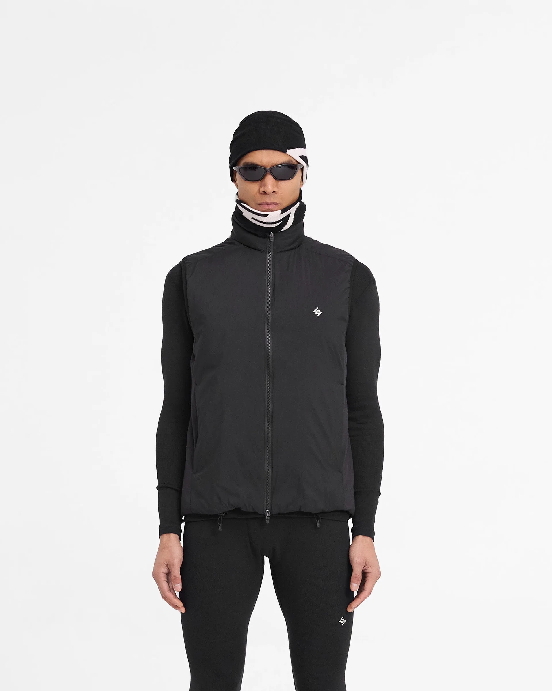 All Day Comfort Compact Layer Team 247 Insulated Gilet - Black