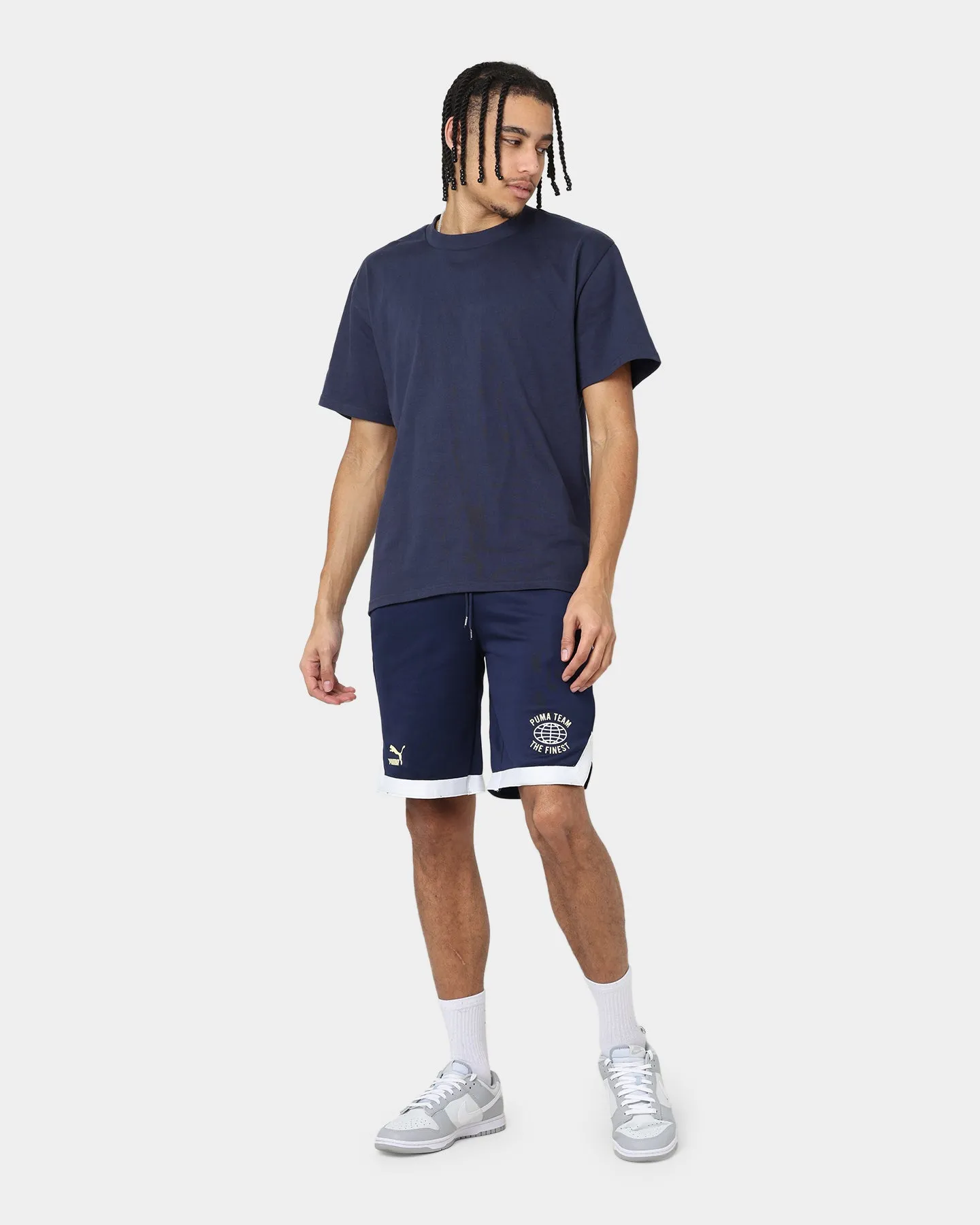 Puma Puma Team Shorts 8" PT Shorts Peacoat Stay Flexible