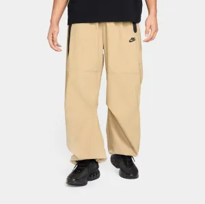 Tech Woven Oversized Trousers Mens Pants (Parachute Beige/Black) Gusseted Crotch Body Friendly