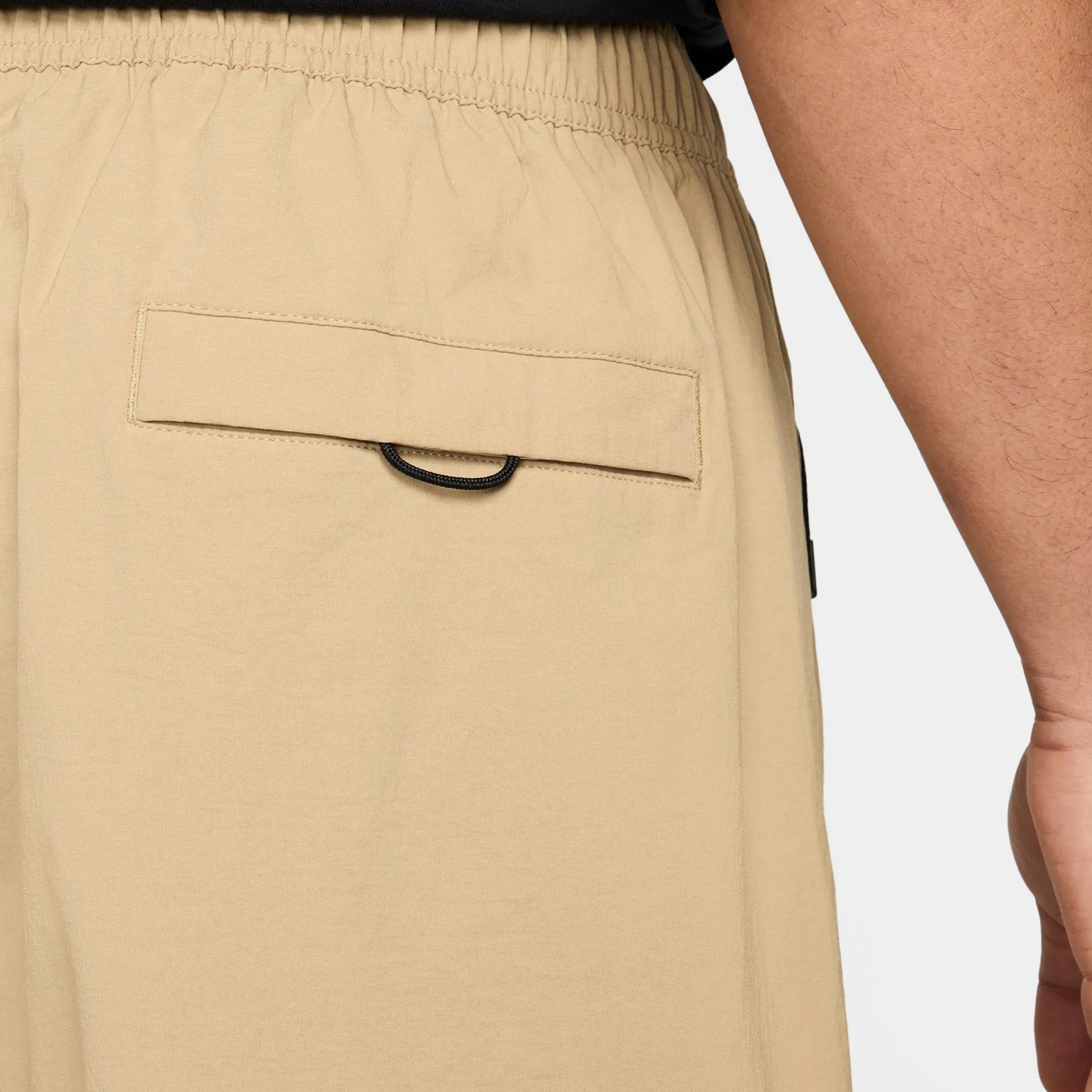 Tech Woven Oversized Trousers Mens Pants (Parachute Beige/Black) Outdoor Adventure Denim finish