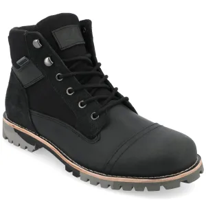 Territory Brute Water Resistant Cap Toe Lace-up Boot Soft Shade French Fit