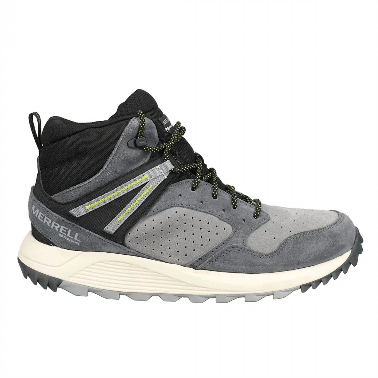 Men's Wildwood Mid Waterproof Hiking Boots In Granite Monk Strap