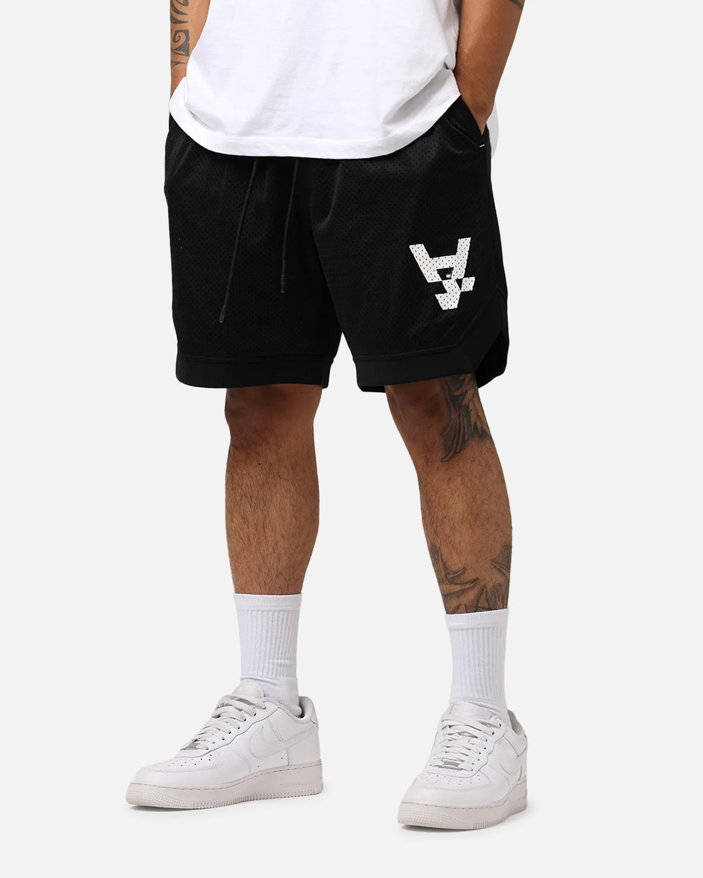 Teflon Coated Finish The Anti Order A Logo Basketball Shorts Black
