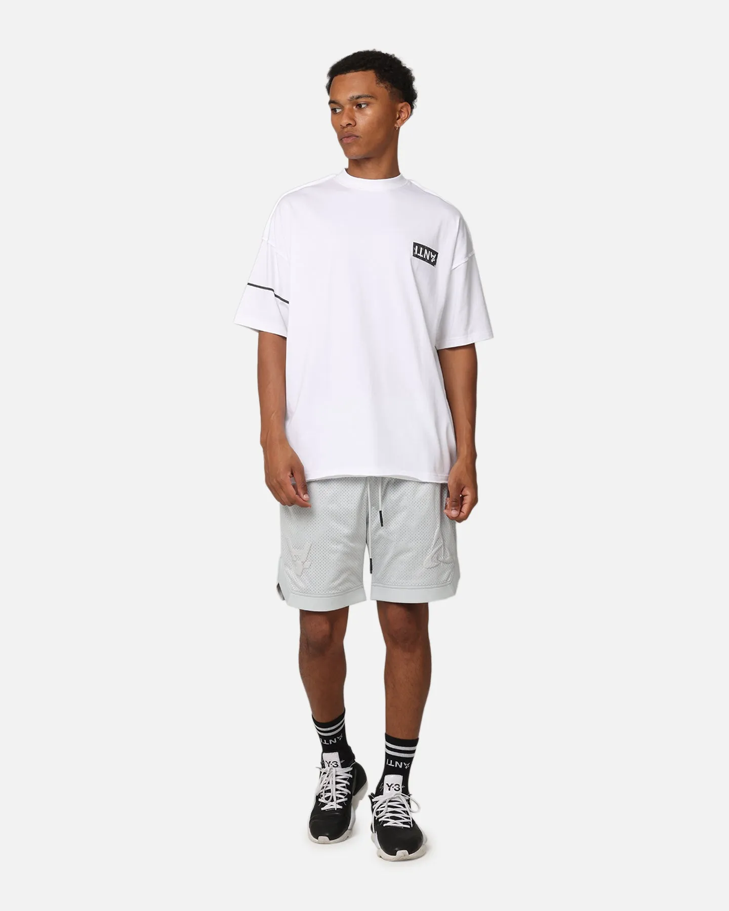 The Anti Order Atomic Basketball Shorts Glacier Stretch Woven Fabric Warm Day