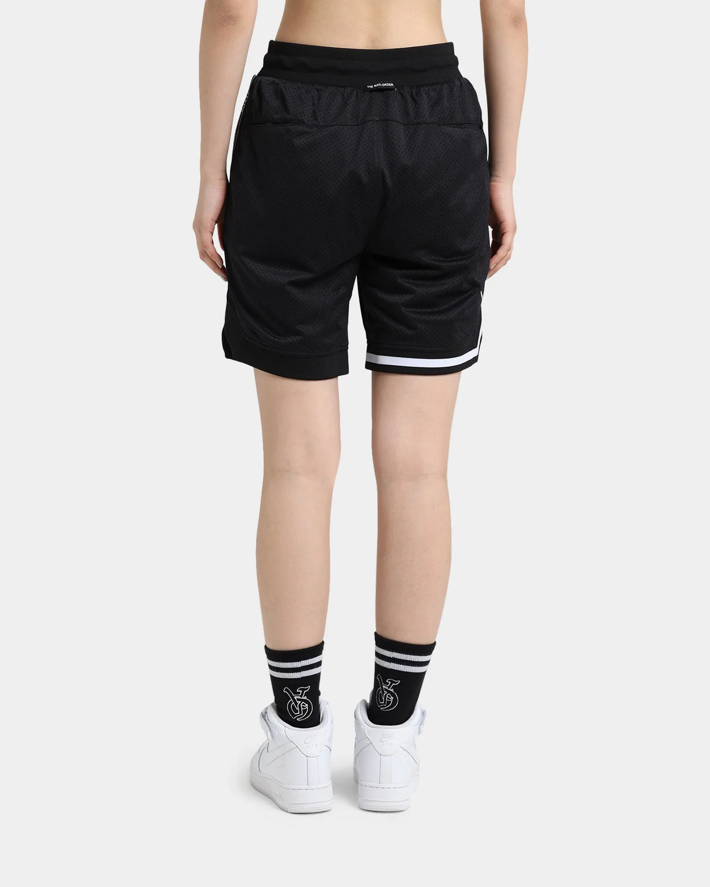 Airflow Fit The Anti Order Off Season Basketball Shorts Black/White