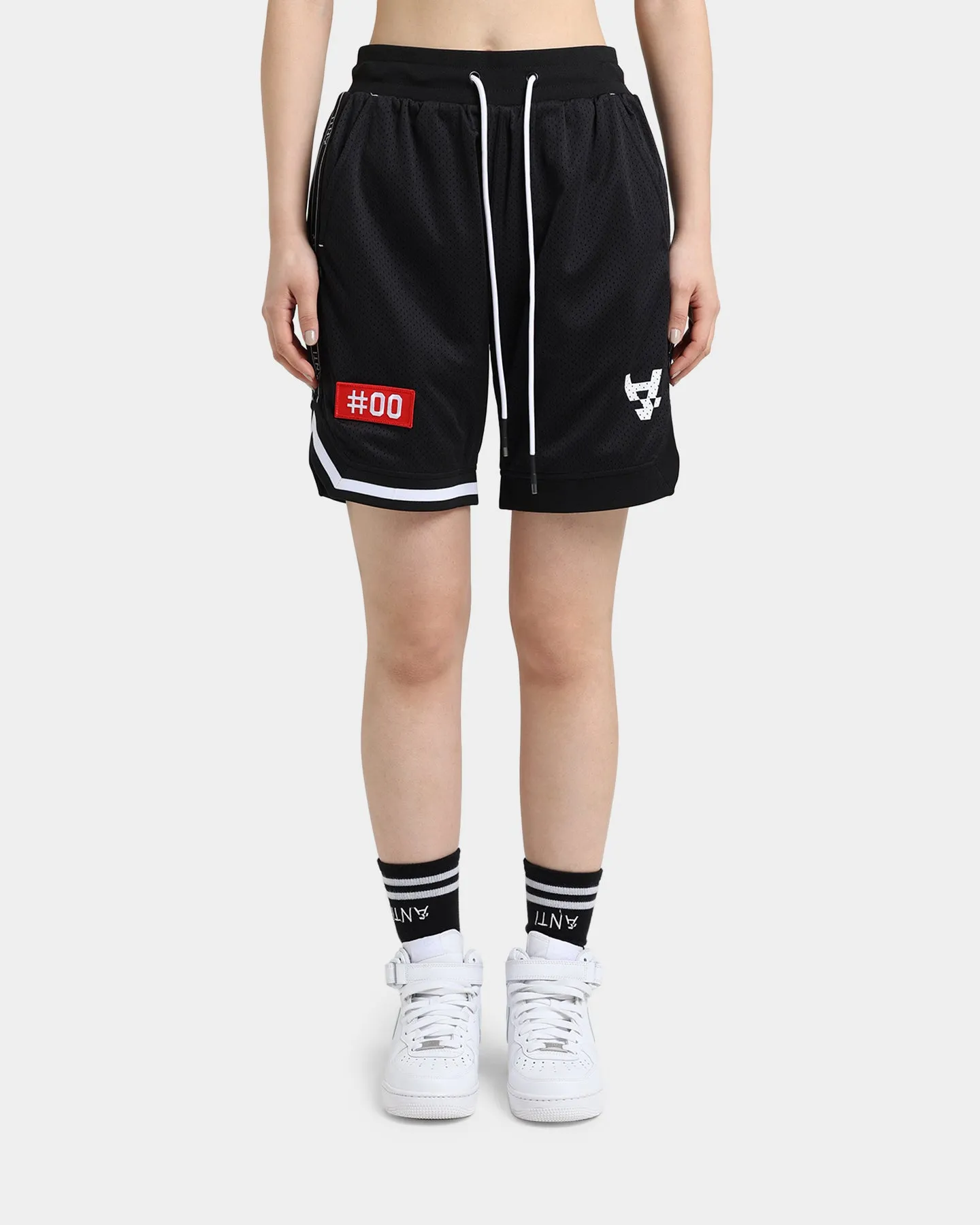 The Anti Order Off Season Basketball Shorts Black/White Warm Day