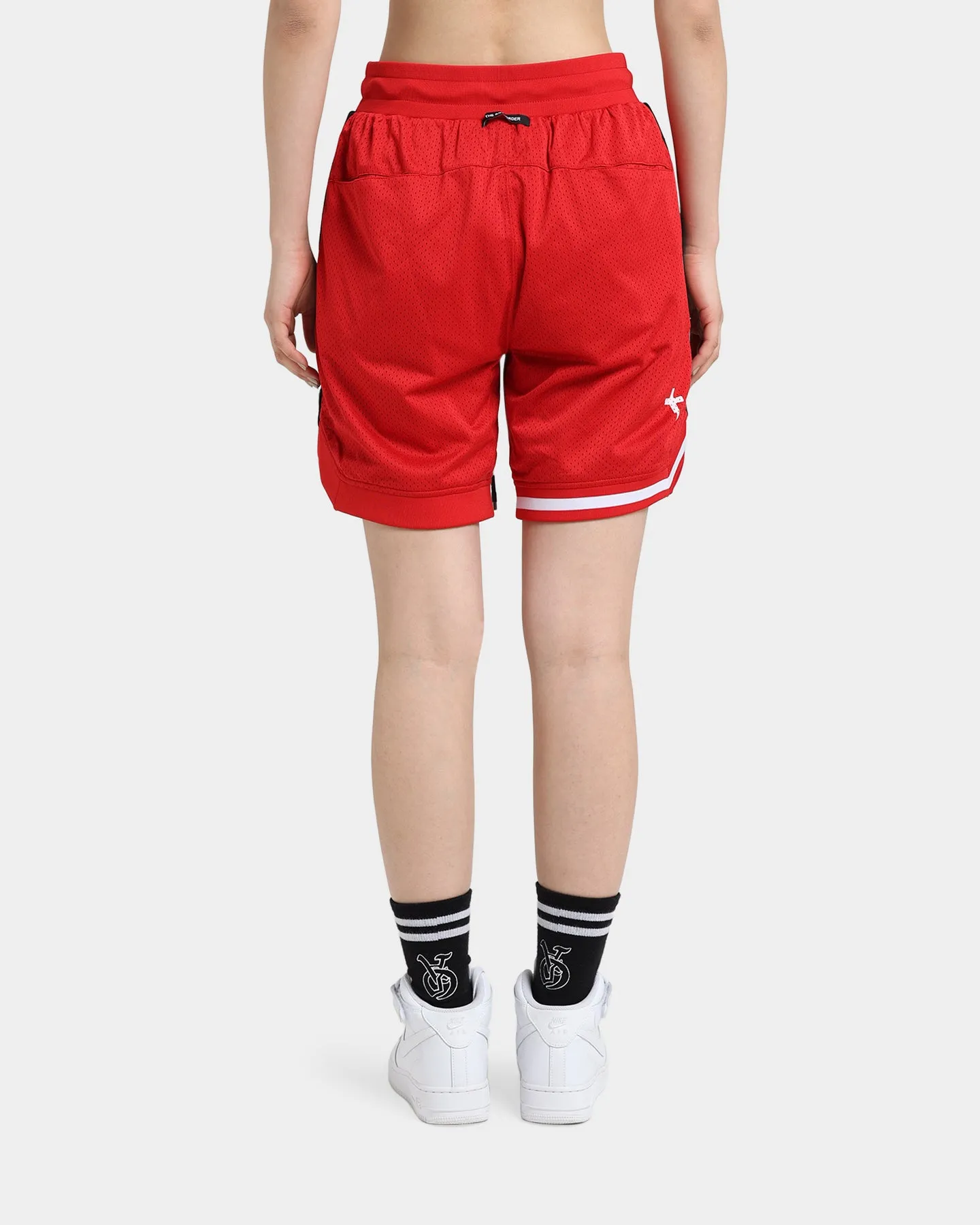 Casual Layer The Anti Order Off Season Basketball Shorts Red/White