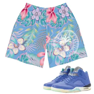 Valentine's gift Quick Style Retro 5 "We The Best" Matching Tropical Dade Shorts