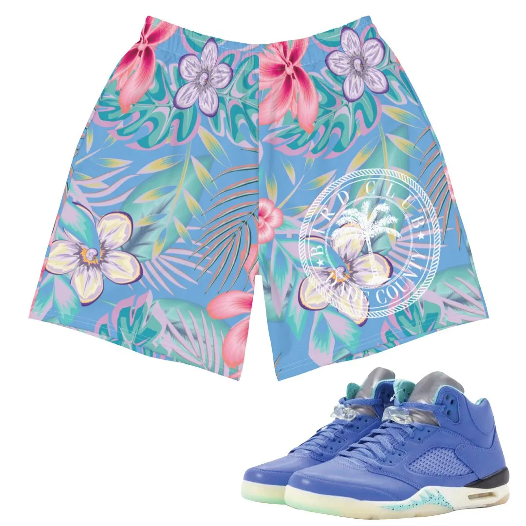 Valentine's gift Quick Style Retro 5 "We The Best" Matching Tropical Dade Shorts