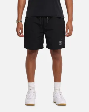 Printed design Move Free The Anti Order Reverse Logo Nylon Shorts Black