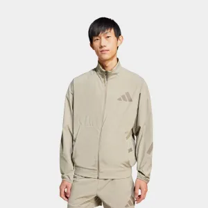 product development Z.N.E Woven Track Full Zip Mens Jacket (Beige)