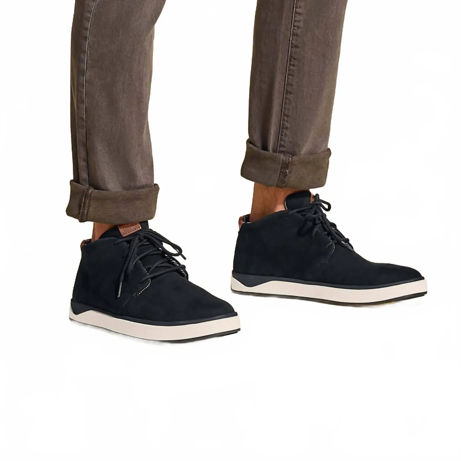 Executive Event Men??S Papak?? ??Ili Leather Boots In Black/black