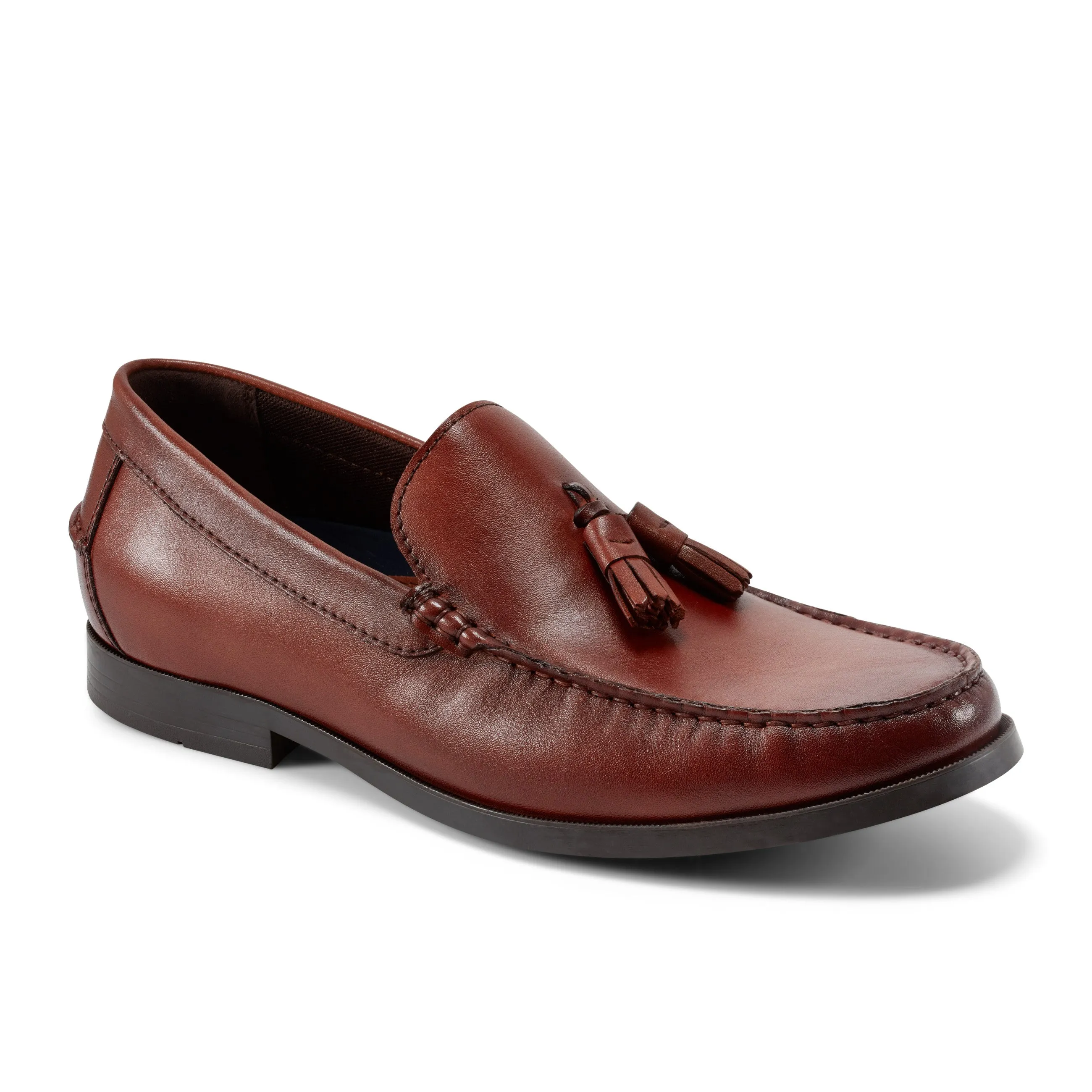 Smooth Finish Men's Whitlaw Slip-on Tassel Dress Loafers