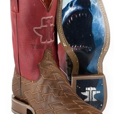 Tin Haul Men's Every Which Way Boot with Shark Bite Sole No Pressure Country Side