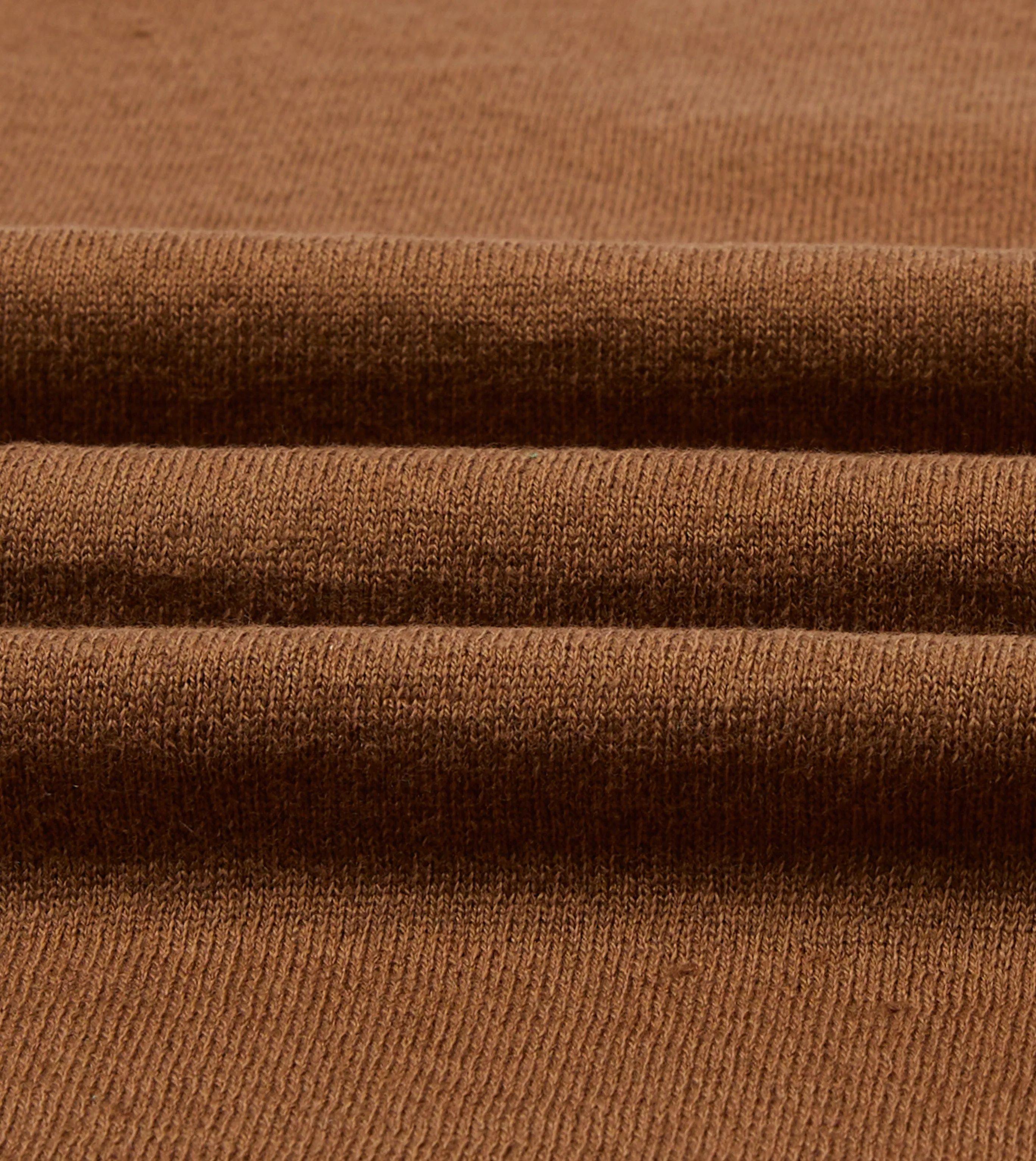 Tobacco Knitted Linen-Cotton Short-Sleeve Polo Shirt Lightweight Thermal Weave