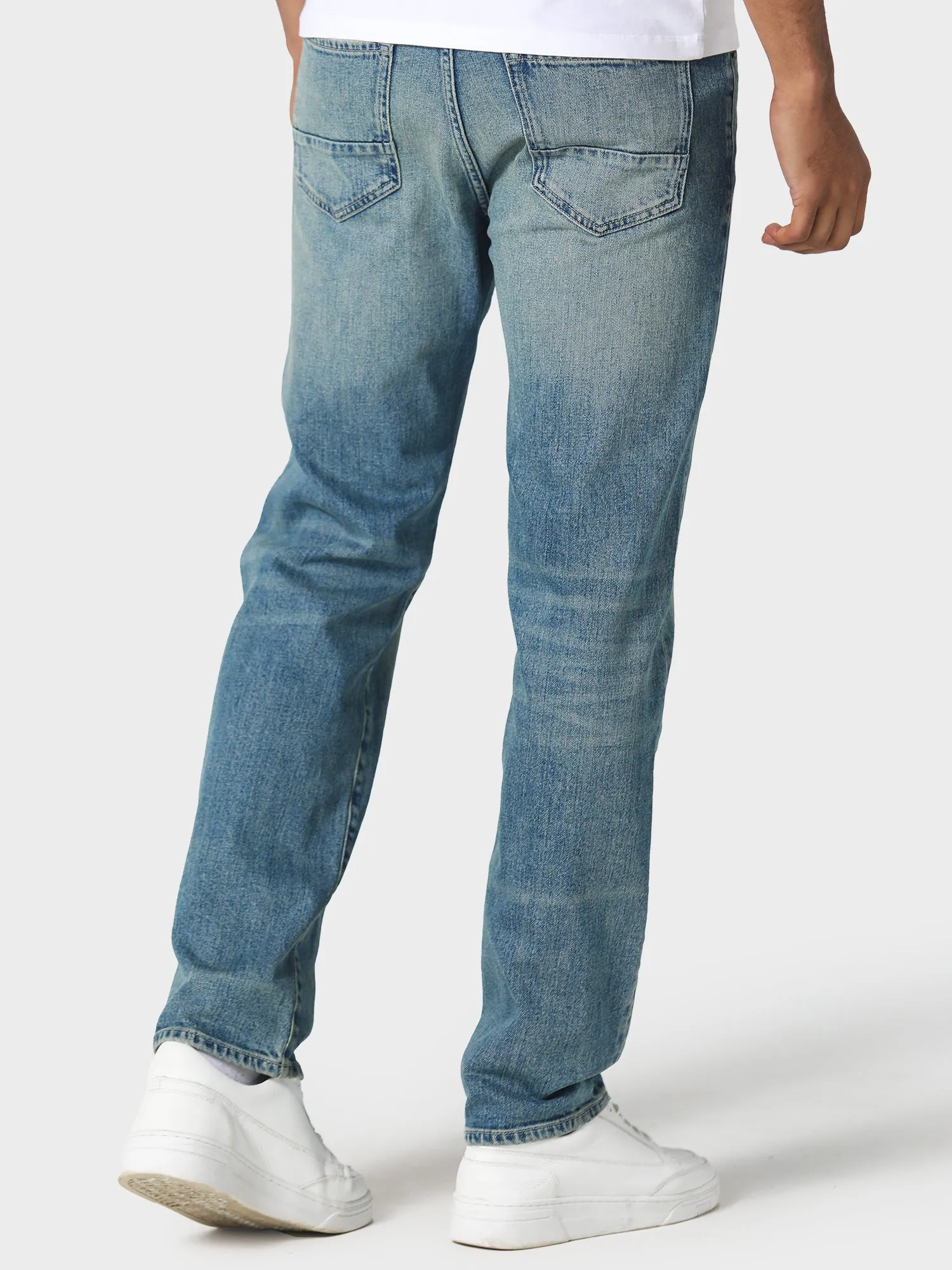 Weekend Warrior Festival Outfit Smooth Comfortable Waistband TODD 1023 Eduardo Relaxed Fit Jeans