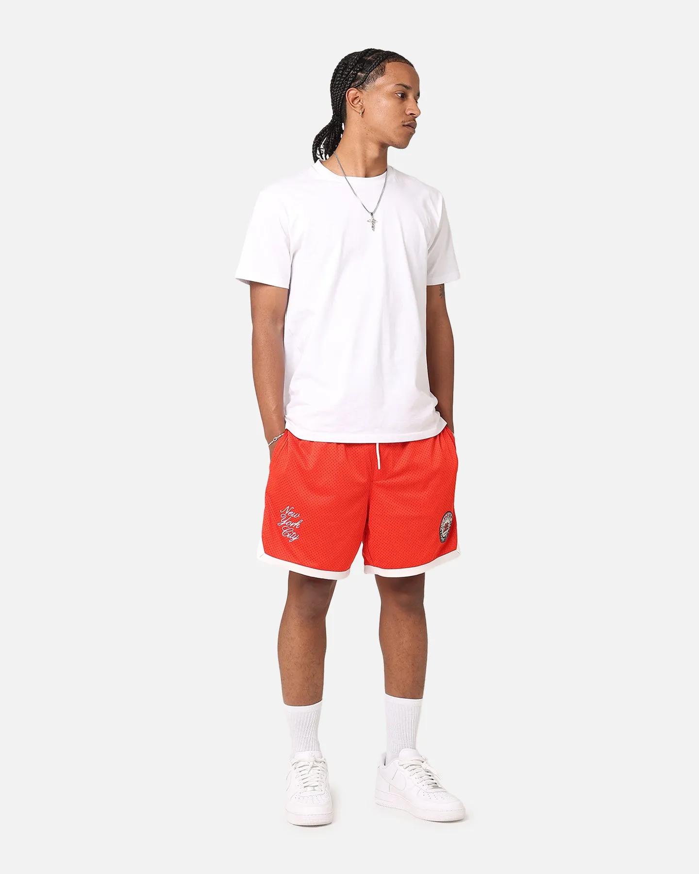 Fade Resistant Material Tommy Jeans TJU Archive Games Shorts Deep Crimson
