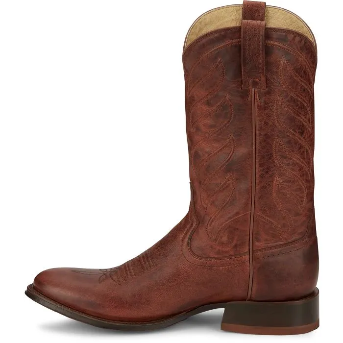 Tony Lama Men's Lenado Cognac Goat Western Boot nylon Seamless Comfort Mountain Hike