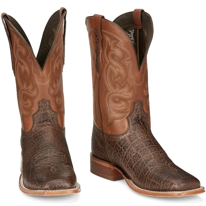 Tokyo Mode Tony Lama Men's Rowel 11" Western Boot in Brown Safari